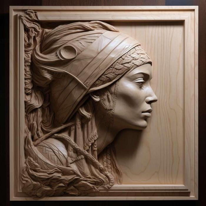 نموذج ثلاثي الأبعاد لآلة CNC 3D Art 